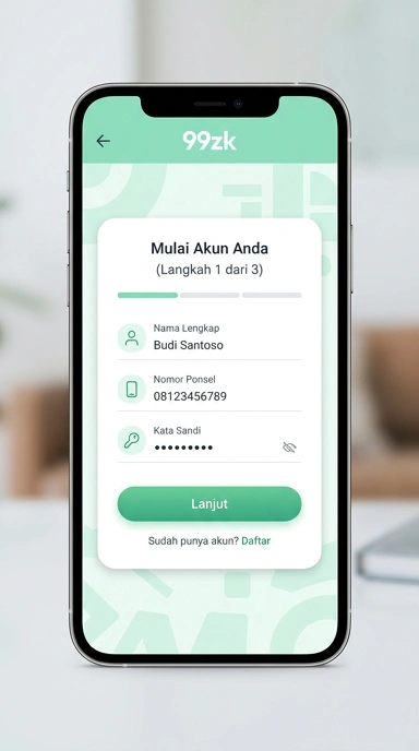 Panduan Registrasi Akun Baru 99zk untuk Pengguna